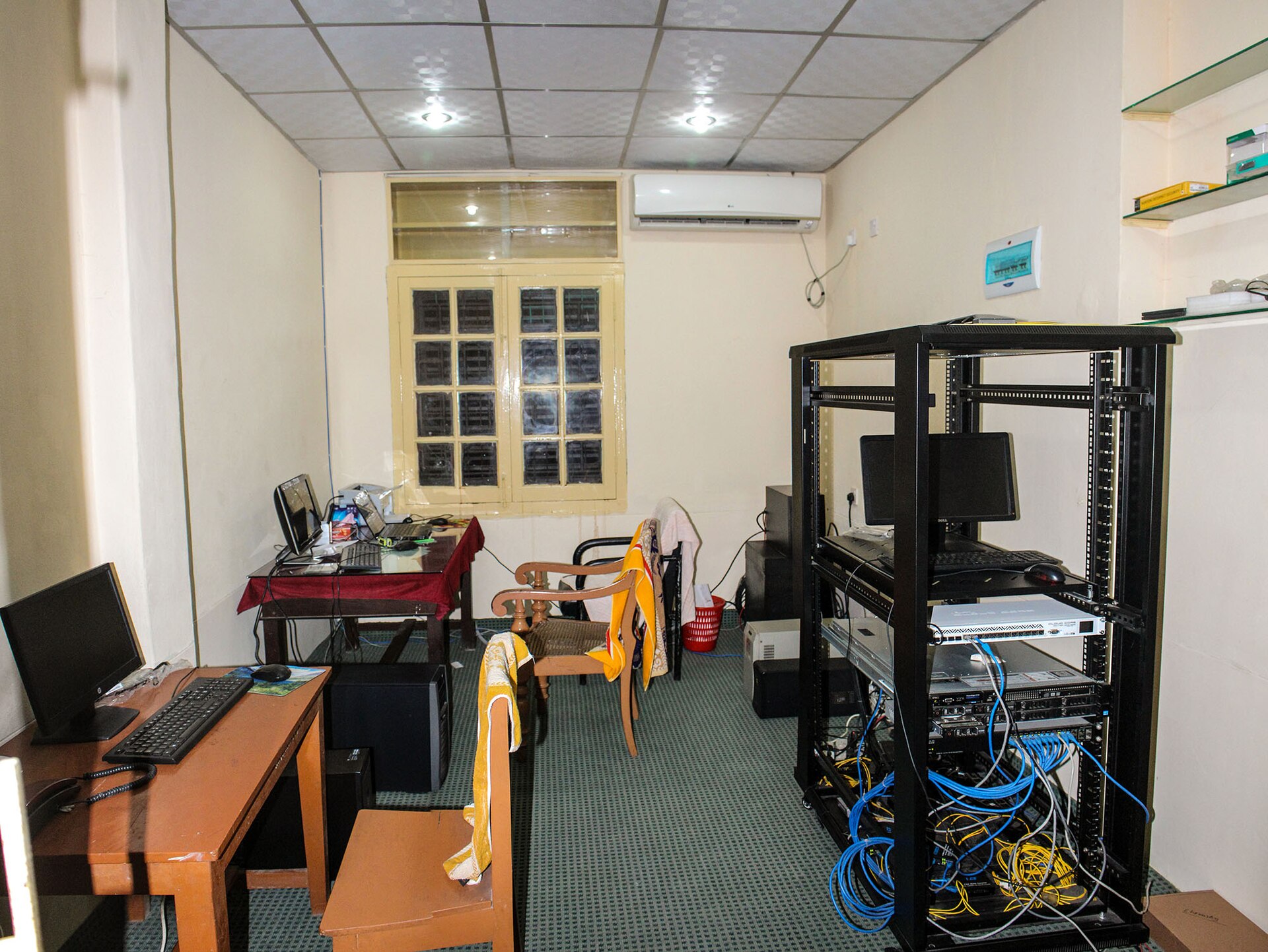 Dental and medical office IT buildout: office 011