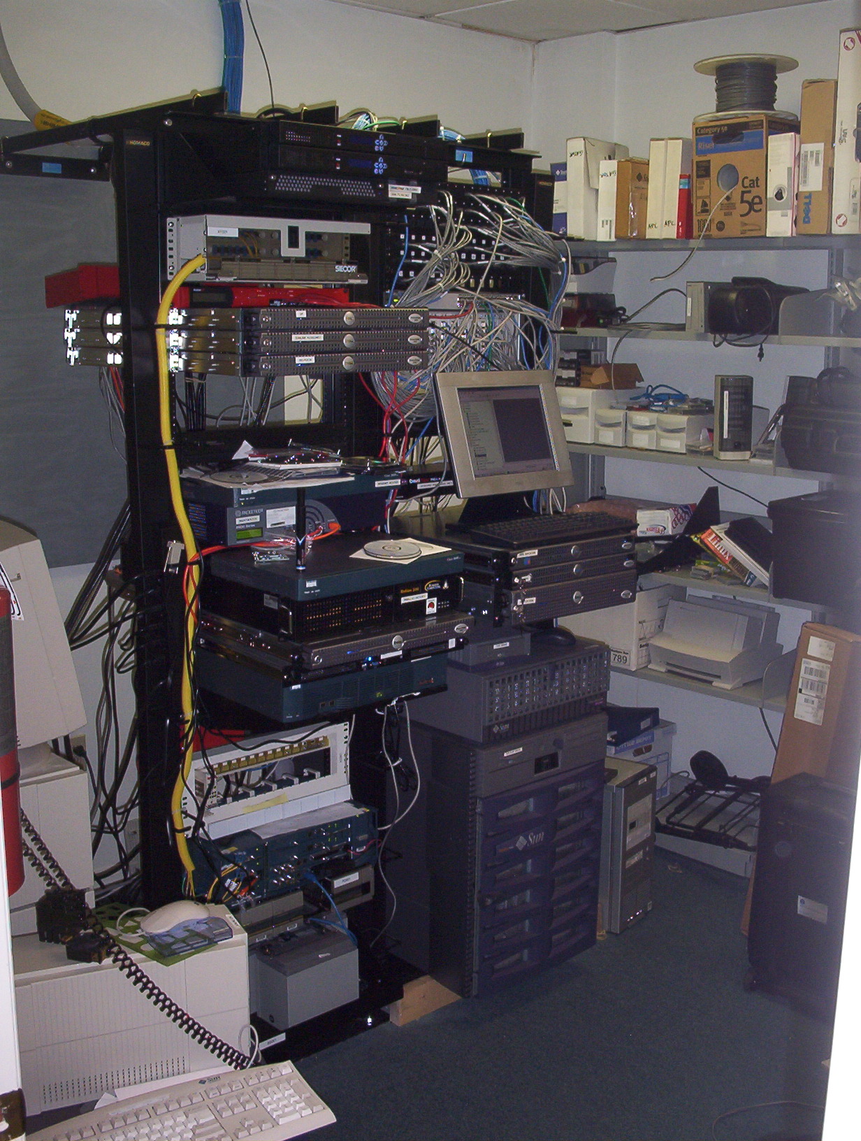 Dental and medical office IT buildout: office 015
